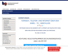 Tablet Screenshot of bgvhm.de